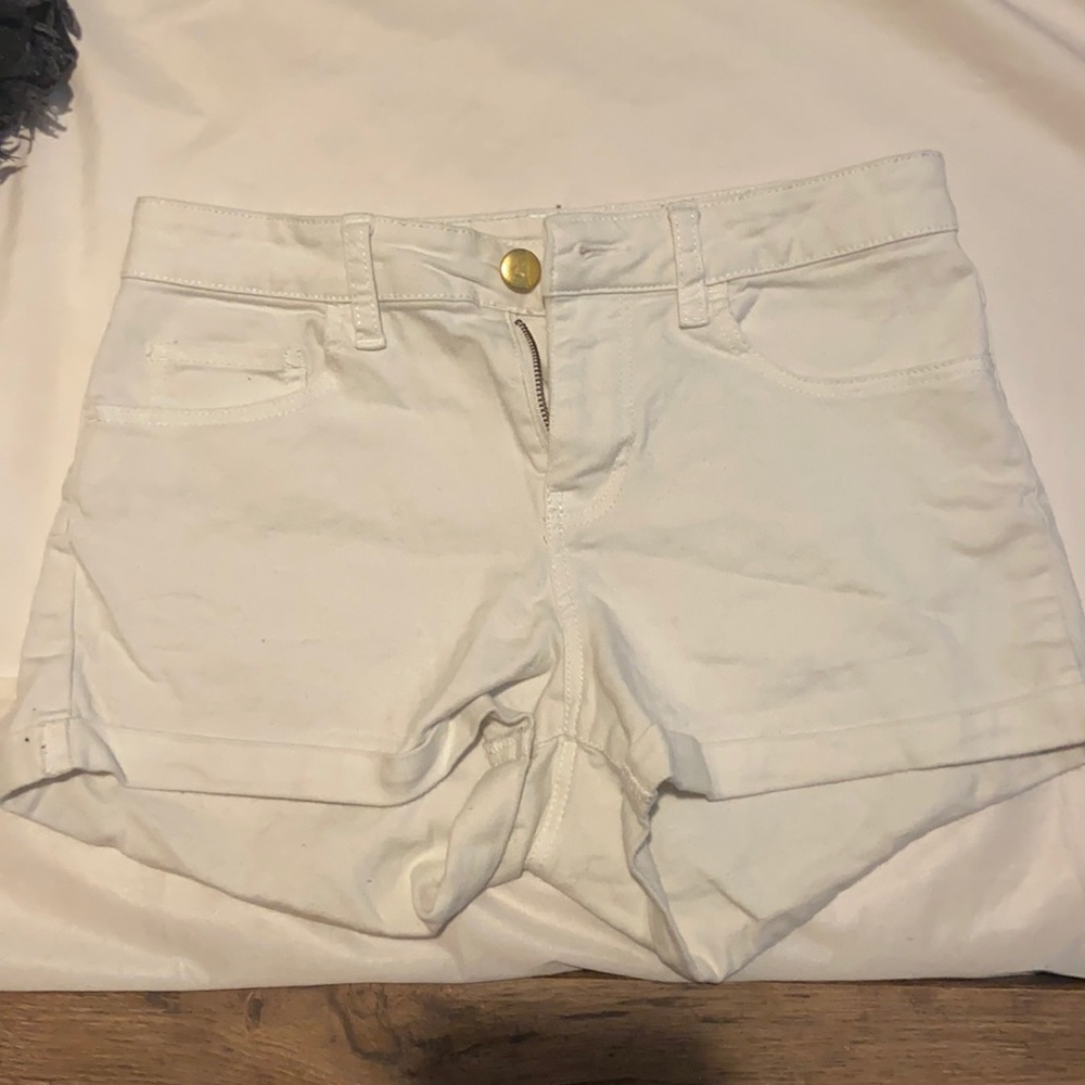 white shorts